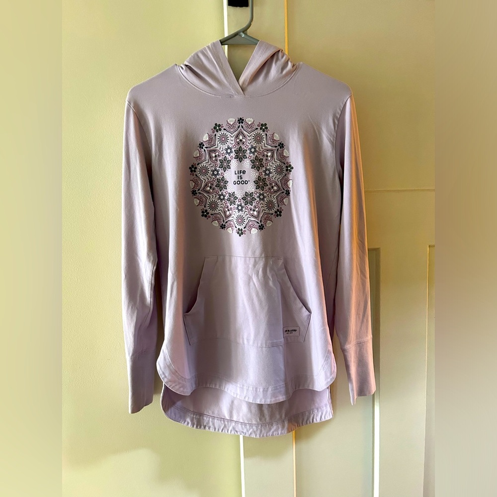 Life is good sweater (light sweatshirt)